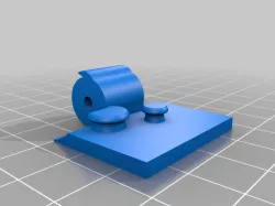 Sony PS-2350 Turntable dust cover hinge