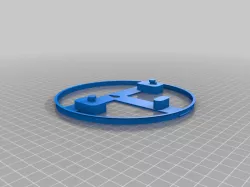 Supporto da muro per Iliadbox (freebox) - Wall mount