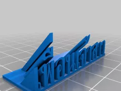 Table Sign Customzable