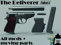 The Deliverer V3 - Fallout 4 replica - Walther PPK