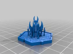 Warhammer 40K Hex Tiles - Dark Eldar 