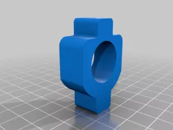 Airsoft outer barrel stabilizer for RIS2 rail