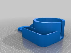 Automatic Mahjong Table Cup Holder With Cell Phone Storage
