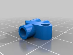 BBQ skewer adapter and construction pieces