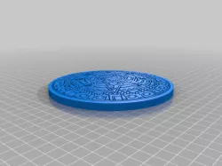 Bloodbowl Scatter token Lizardmen