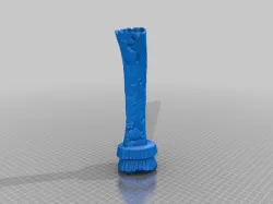 Carved bone sculpt