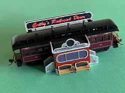 CATHY'S RAILROAD DINER HO SCALE