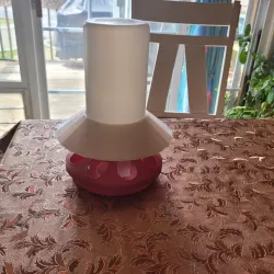 Chicken Feeder/Waterer Cover for 1qrt Bottle
