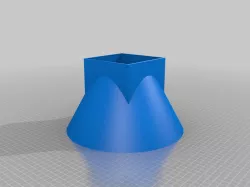Cinder block funnel