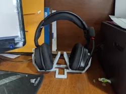 Corsair wireless charging headphone stand mod
