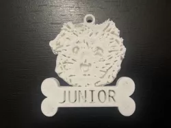 Dog keychain - Llavero de perro