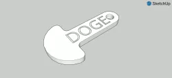 Doge Trolley Key (UK)