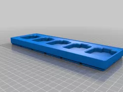 Gridfinity - 42mm Stepper Motor Holder  7 sizes + Parameteric Fusion File