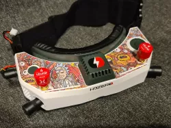 HDzero goggle decal