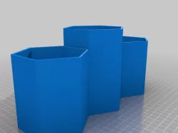 Hexagon stuff holder
