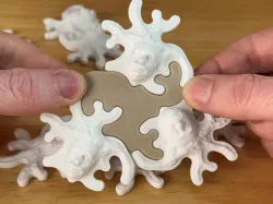 Interlocking Einstein Monotile