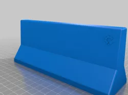 Jersey Barrier Obstacle for fingerboard