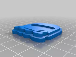Keychain with name Dane