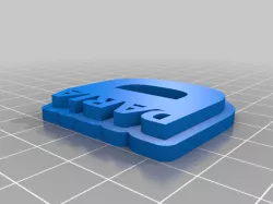 Keychain with name Daria
