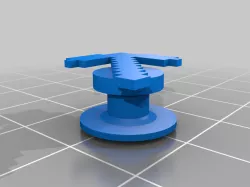 Minecraft Pickaxe Croc Charm
