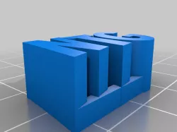 My Customized 3D name plate