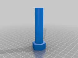 My Customized Bolt Blank for Cutting in CAD