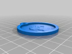 My Customized Keychain Lithopane pepper