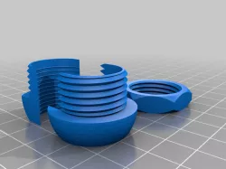 My Customized Parametric  cable gland v2