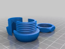 My Customized Parametric  cable gland V3