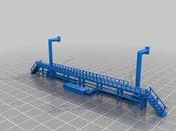 N scale Oil buildings