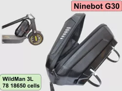 Ninebot G30 MAX - 3L WildMan bag mount