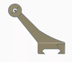 Offset Iron sight (45 degree angle)