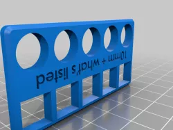 Printed Tolerance Test Extended v2