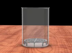 Resin Post-Processing/Washing Riser for Magnetic Stirrer