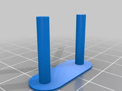 Simple 3D printer stringing/retraction test