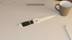 Skeleton Knife CS:GO / 3d file