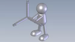 Solidworks XYZ Axis Desk Decoration
