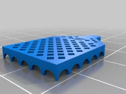 spacex starship j fab Revised grid fin