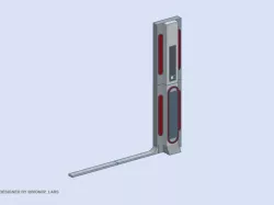 Star Wars Venator hangar column