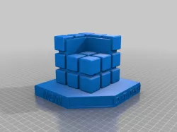 Trophy designed for the Datathon competition celebrated in Madrid Engineering Week
