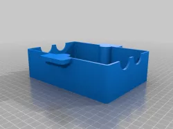 Under Desk Cable Organizer Box with Lid