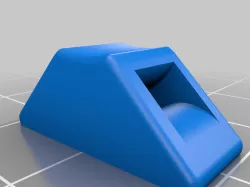 Ziptie anchor mount