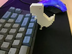 3D Google Dinosaur t-rex