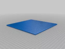 50x50 perler bead pegboard