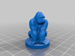 Ape Gorilla Miniature D&D