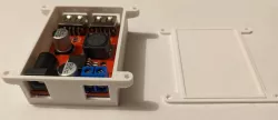 Case to DC-DC from 9V/12V/24V/36V to Dual USB Output 5V 3A
