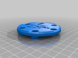 Center cap for G29 wheel- maserati logo
