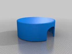 Circular snake hide