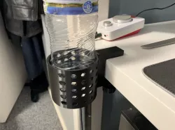 Desk Edge Bottle Holder 2