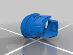 Dog mandalorian helmet